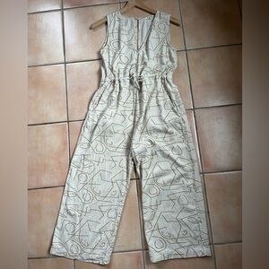 Ali Golden geometric jumper / jumpsuit